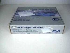LaCie USB Floppy Disk Drive 1X Windows Mac Quick Start Guide Installation CD NEW - Picture 1 of 17