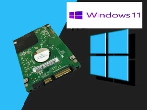500GB HDD 2.5" SATA Hard Drive Laptop, Desktop with Windows 11 Installed - Picture 1 of 7
