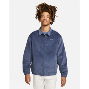 Nike Life Harrington Oversized Fit Corduroy Jacket Diffused Blue size LARGE - Picture 1 of 7