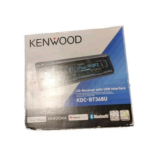 Kenwood KDC-BT31 Bluetooth CD Player Pandora iPhone Android AM FM USB Aux 6-Ch - Image 1 of 1