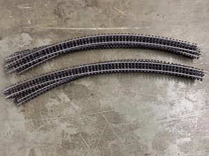 O Gauge Phantom Tinplate Curved 36” Long Sectional Track 8pc EX - Picture 1 of 7