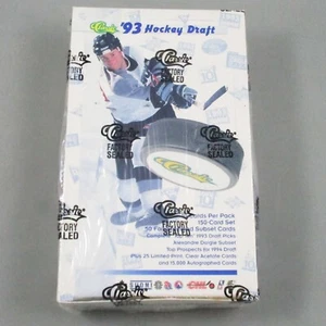 Tarjeta de hockey clásica 1993 draft caja sellada de fábrica - Imagen 1 de 6