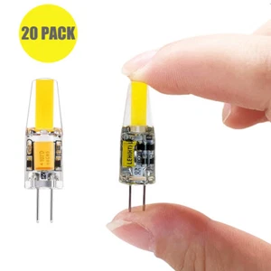 1-20x Mini G4 LED Silicone Lamp 6W Bulb Dimmable 6W Lamps 12V Light Cool White - Picture 1 of 22