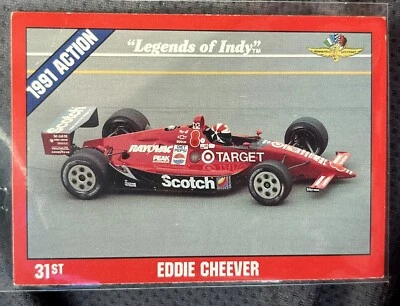 Eddie Cheever Legends Of Indy 1992 Card #32 Indianapolis Motor Speedway   - Image 1 of 2