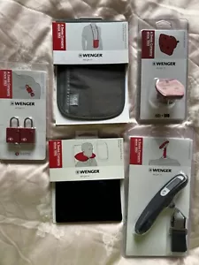 WENGER SWISS Travel Set Of 5 Accessories - Picture 1 of 12