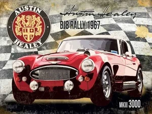 Austin-Healey MK3 3000 BJ8 Rally 1967 fridge magnet (og) - Picture 1 of 1