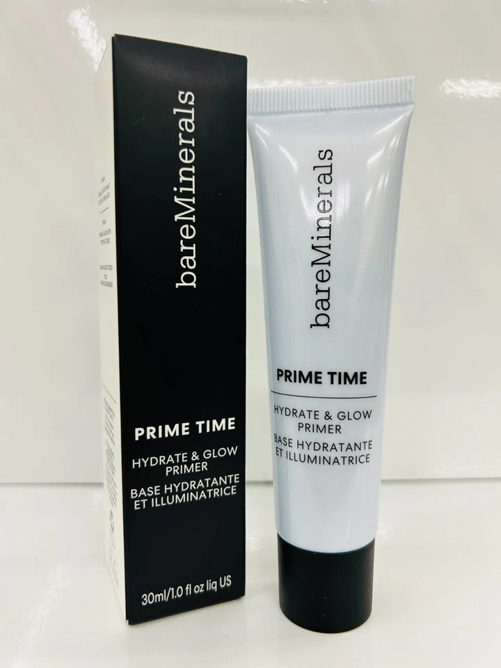 bareMinerals Prime Time Hydrate & Glow Primer 30ml 1oz - Image 1 of 1