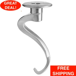20 cuartos Gancho de masa espiral de aluminio equivalente Hobart para batidoras clásicas - Imagen 1 de 12