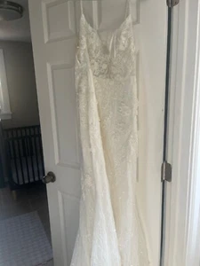WEDDING DRESS MARTINA LIANA LUX DRESS SIZE 8 - Picture 1 of 3