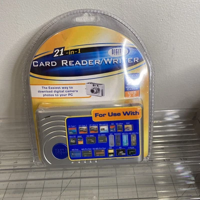 NEW Digital Concepts CR-70R High Speed Storage Multi Slots 21-in-1 Card Reader - Image 1 of 4