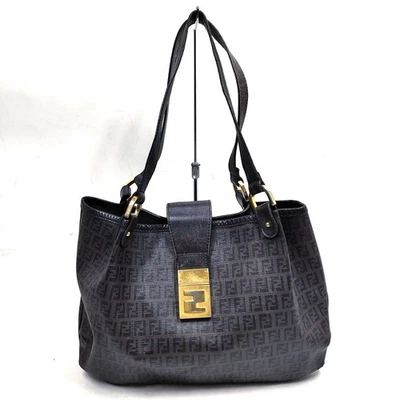 NO TARIFF Fendi Tote Bag Brown PVC 4492440 - Image 1 of 4