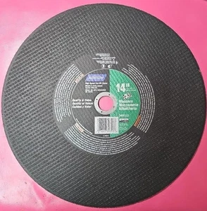 4 Norton 14" Mauerwerk Schneiden. 2 Hilti 14" Metall Schleifklinge. You Get 6 Klingen - Bild 1 von 16