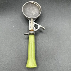 Bonny Products USA Vintage Ice Cream Scoop, Green Handle Size 16 - Picture 1 of 4