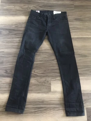 Rogue Territory RGT SK Size 32 Selvedge Denim Jeans Black SK Skinny Japan - Image 1 of 4