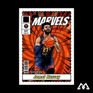 2023-24 Donruss #8 Jamal Murray Net Marvels - Bild 1 von 2