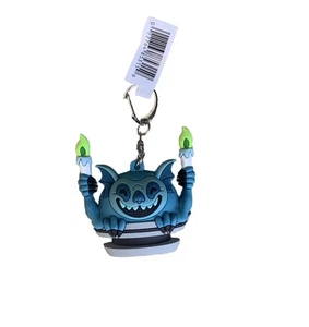 Disney Parks The Haunted Mansion Keychain Figural Gargoyle Bat Candelabra - Picture 1 of 2