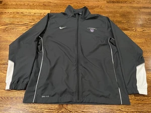 Giacca a vento St Thomas Tommies calcio uomo L grigia full zip Nike logo - Foto 1 di 11