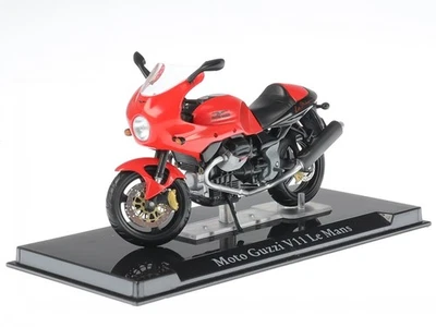 Moto Guzzi V11 Le Mans Superbike bike model  4110105 Atlas 1:24 - Image 1 of 4