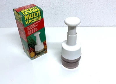 Multihacker, Zerkleinerer für Zwiebel, Kräuter, Gemüse, Vintage, Camping - Bild 1 von 3