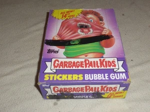 VINTAGE EMPTY TOPPS GARBAGE PAIL KIDS STICKER WAX BOX 14TH SERIES 14 GPK 1988    - Picture 1 of 6