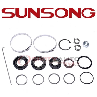 Sunsong Rack and Pinion Seal Kit for 1988-1990 Plymouth Horizon - Steering jr Foto 1 de 4