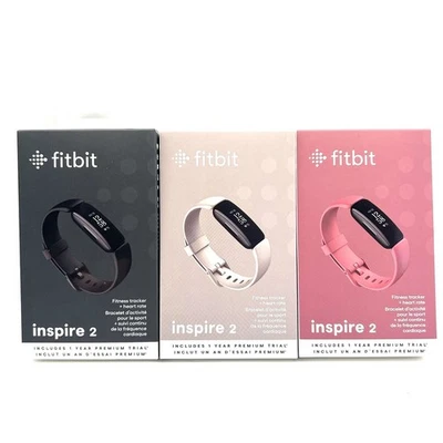 NEW Fitbit Inspire 2 Health & Fitness Activity Tracker FB418 Heart Rate Monitor - Image 1 of 4