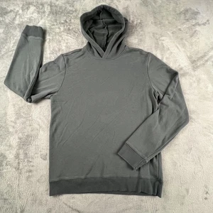 Vuori Hoodie Sweatshirt Mens Large Blue Pullover Lightweight Cotton Blend Logo - Picture 1 of 13