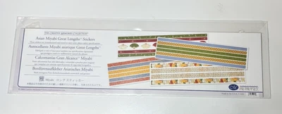 Creative Memories Asian Miyabi Set de Pegatinas Grandes Longitudes Elegante Cultural Foto 1 de 4