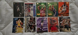 10 Card NBA Lot - Jordan, Barry, Robinson, Malone,Stockton - Picture 1 of 2