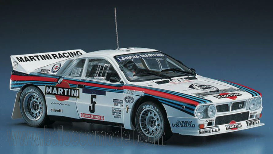 Modellino auto kit di montaggio Hasegawa  LANCIA 037 RALLY N.5 WINNER TOUR D.... - Immagine 1 di 1