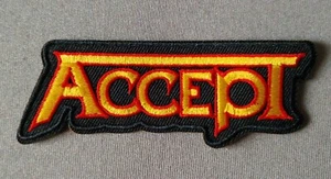 ACCEPT -- PATCH / AUFNÄHER / AUFBÜGLER -- HEAVY METAL - Bild 1 von 3