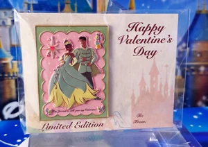 Disney DEC Pin Valentinstag 2024 Die Prinzessin und der Frosch TWDC Tiana Naveen - Bild 1 von 1