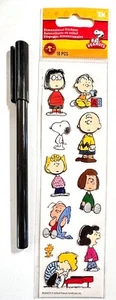 Peanuts Charlie Brown Stickers Scrapbooking Embellishment Card - Picture 1 of 1