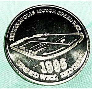 1996 BRICKYARD 400 LIMITED EDITION COIN - Picture 1 of 5