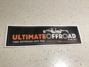 Ultimate 4x4 sticker CARS TRUCKS MOTORCYCLE SUSPENSION Hunting ,off-road,springs - Picture 1 of 1