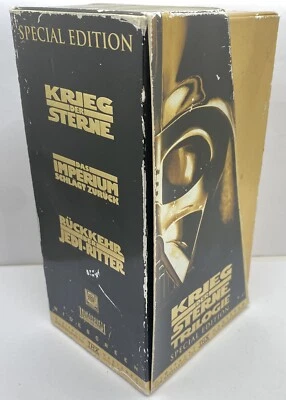 VHS Videokassetten Box-Set Krieg der Sterne Star Wars Trilogie Special Edition - Bild 1 von 3