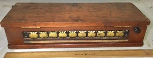 BIG antique 1910's old RESISTANCE DEVICE BRIDGE or vintage SCIENCE LAB APPARATUS - Picture 1 of 4