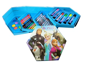Traditional Pencil Color Crayons Water Color & Sketch Pens Colors Box 46 Pieces - Bild 1 von 5