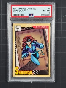 1991 Marvel Universe Shadowcat #9 PSA 8 - Picture 1 of 2
