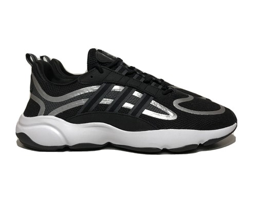 Sneaker da uomo nere Adidas Originals Haiwee taglia 11