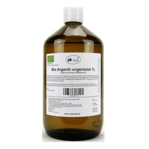 Sala Arganöl kaltgepresst ungeröstet food grade BIO 1000 ml 1 L Glasflasche - Bild 1 von 1