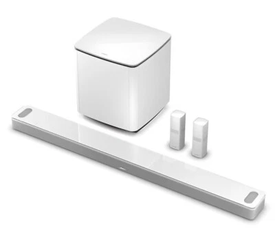 BOSE Smart Ultra Soundbar + Bass Module 700 + Surround Speaker 700 - weiß - Bild 1 von 4