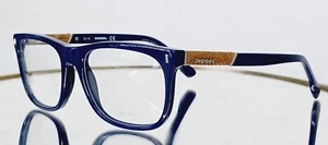 Originale DIESEL Eyeglasses DL5157 COL. 090 BLUE NEW 54-17-145 Plastic - Picture 1 of 10