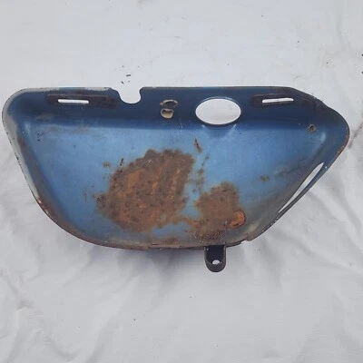 Panel de cubierta lateral derecho Kawasaki H2 1972 1973 H2A restaurar tanque de aceite Foto 1 de 4