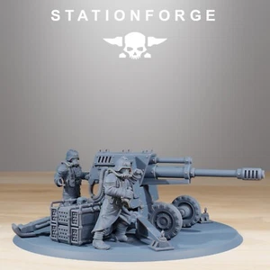 Imperial Soldiers of the Grim Guard, Death Division, Ordnance Korps x 2 - Picture 1 of 4