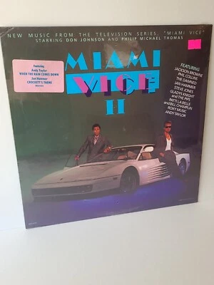MIAMI VICE 2 - SOUNDTRACK - MCA RECORDS-6192 - "SEALED"  - Image 1 of 4