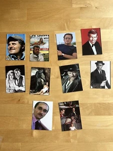 Legendary Movie Greats Serie 1 Karten Set UK 10 Karten Robert Shaw, James Dean - Bild 1 von 4