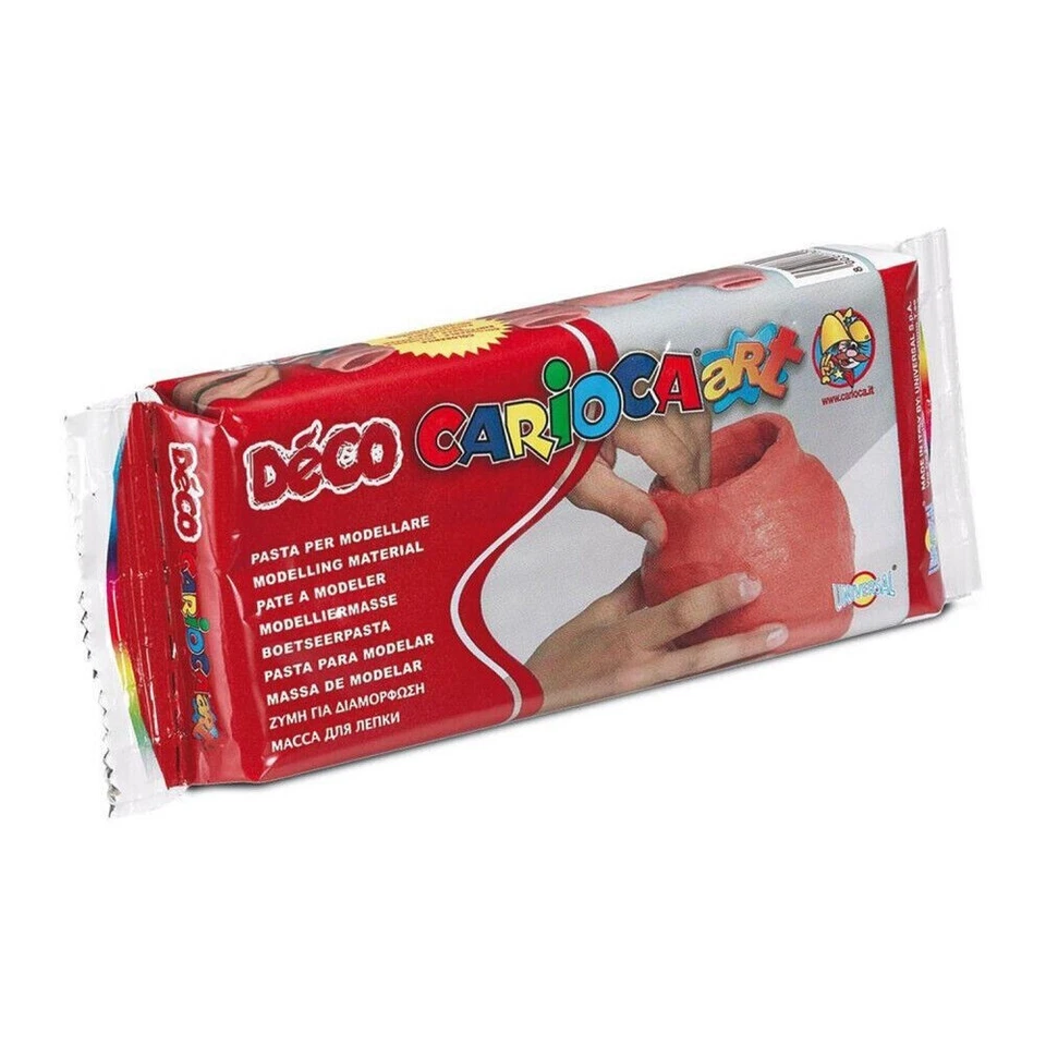pasta da modellare Carioca Deco' terracotta 500 gr - Immagine 1 di 1