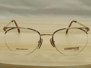 Cosmopolitan Multicolor Demo Boston Eyeglasses Marine 427 LLC 51-18-135 Oval 80s - Picture 1 of 10