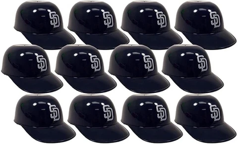 San Diego Padres Rawlings MLB Ice Cream Snack Helmets 12 Pack Cover